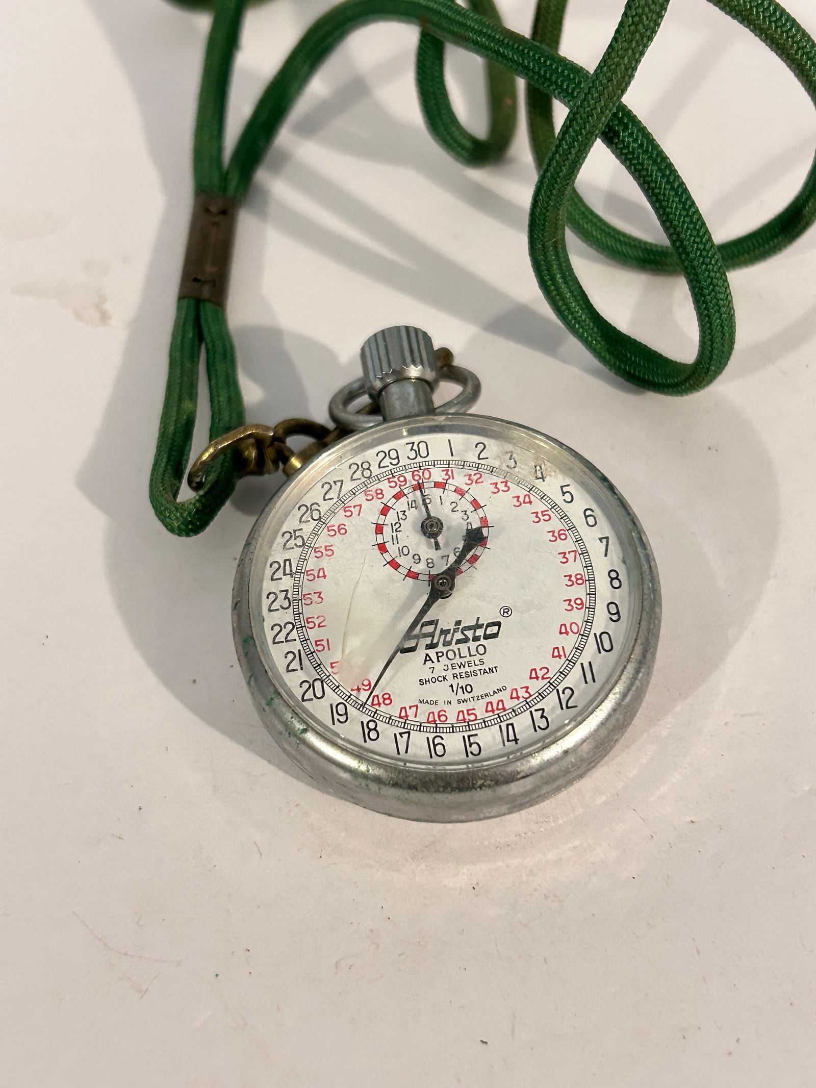 Vintage Aristo Apollo 7 Jewels Swiss Stop Watch (1 of 4)