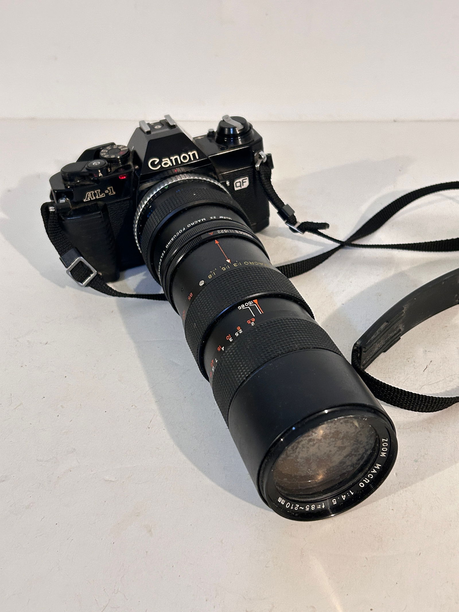 Canon AL-1 QF SLR 35mm Film Camera with Lens and adapters (1 of 6)