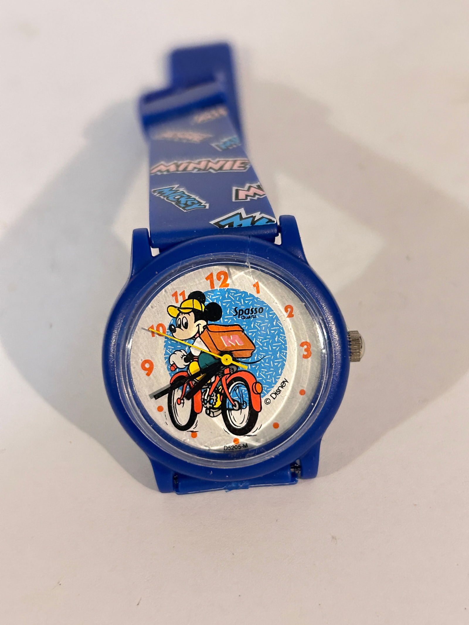 Vintage Spasso Mickey Mouse Quartz working Watch (1 of 4)