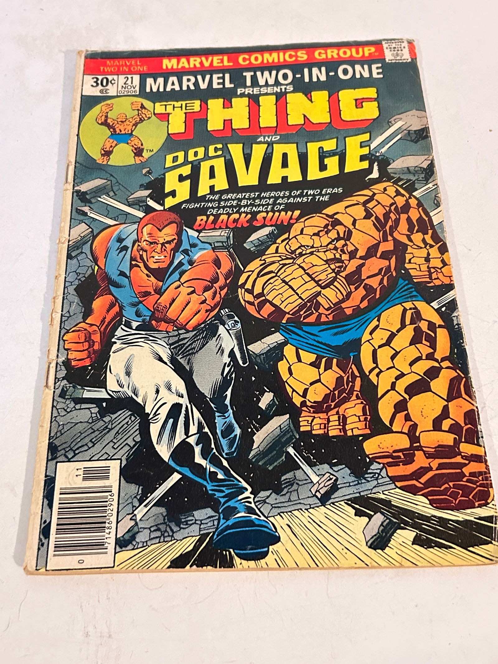 Vintage Comic Book Mavel Two in One # 21 (1 of 2)