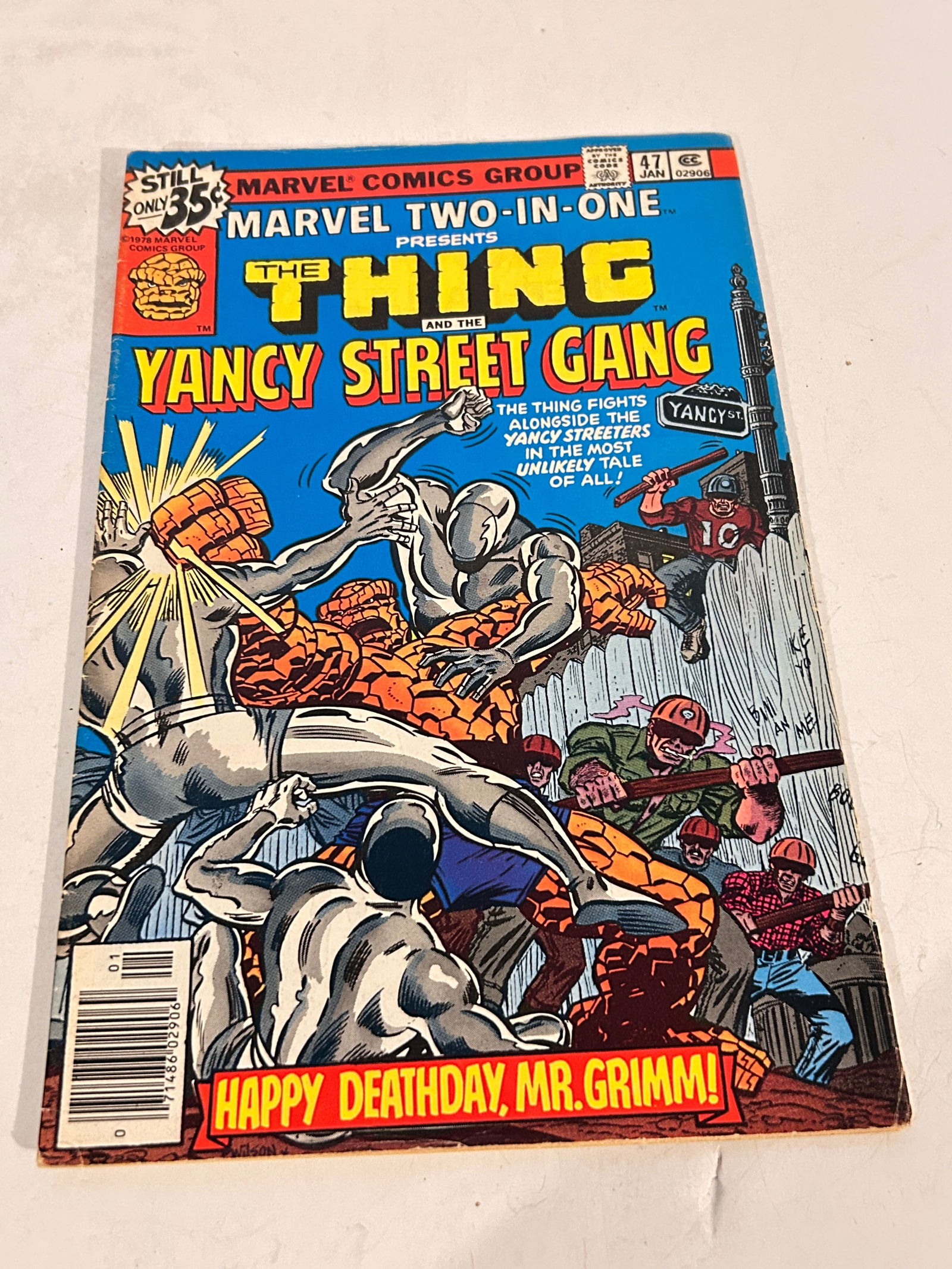 Vintage Comic Book Mavel Two in One # 47 (1 of 2)