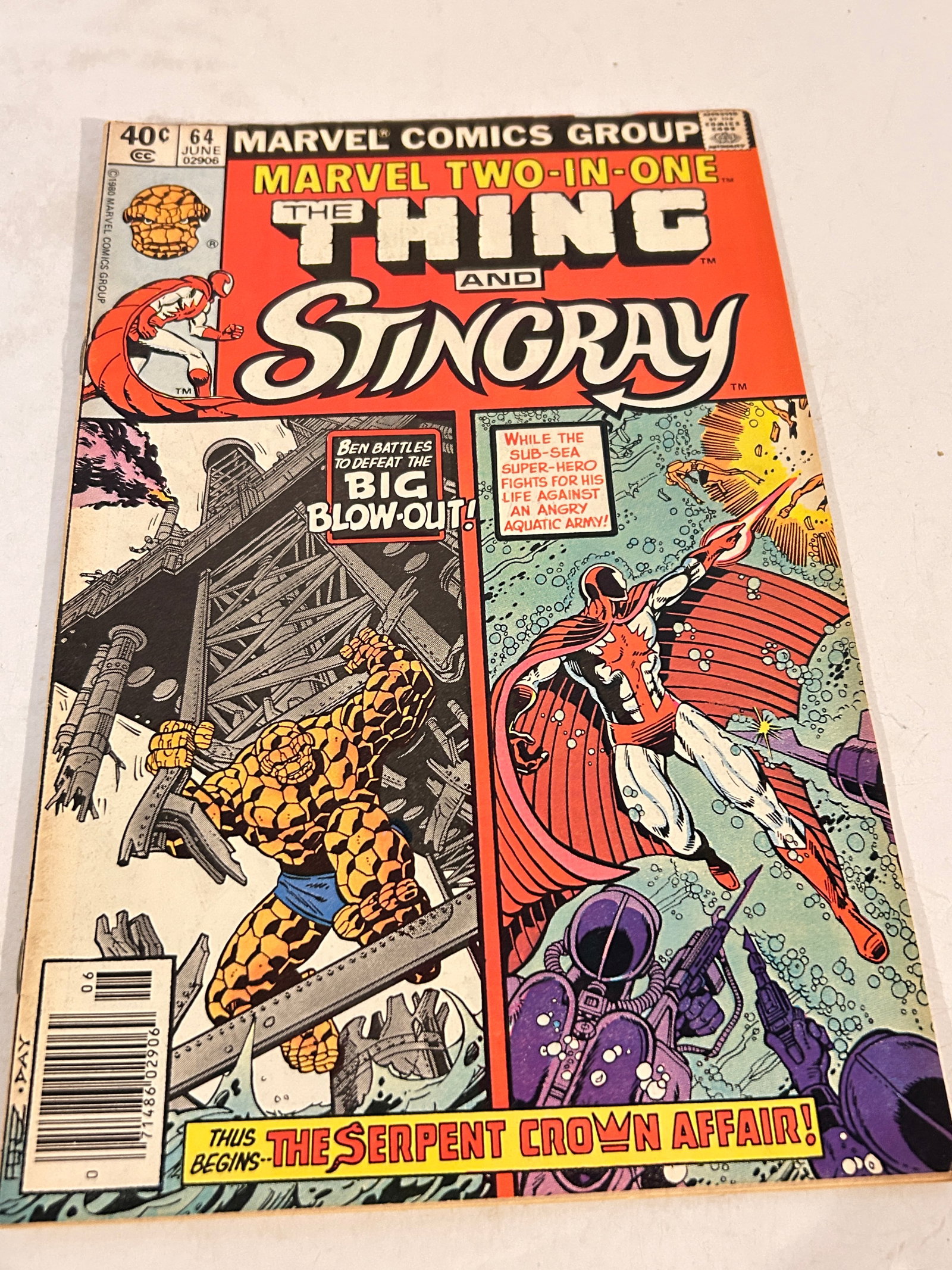 Vintage Comic Book Mavel Two in One # 64: Vintage Comic Book Mavel Two in One # 64 Please view all photos as they are part of the description and condition of this Item, Feel free to contact me with questions or picture requests! Used Item AS