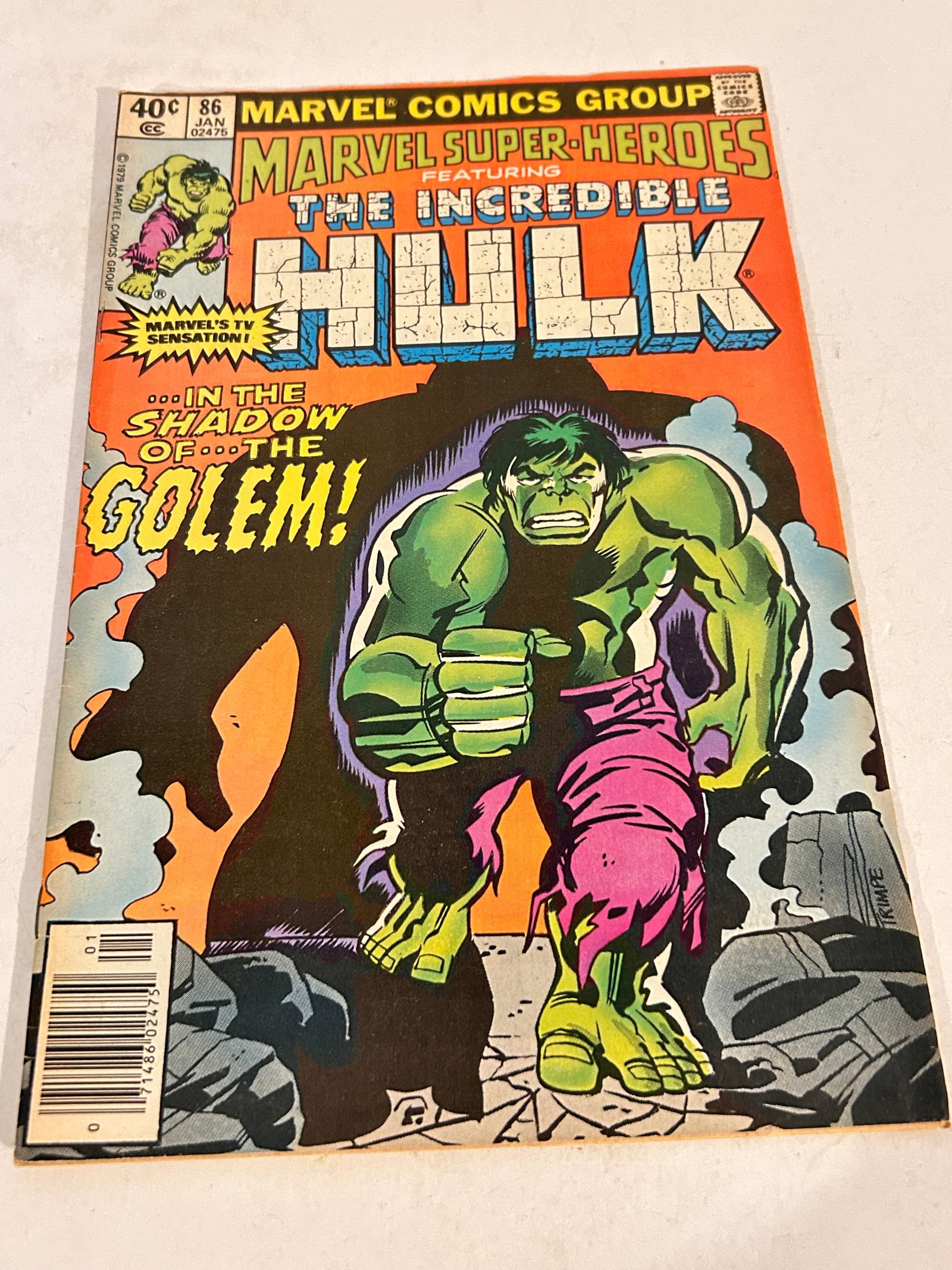 Vintage Comic Book Mavel Super - Heroes # 86: Vintage Comic Book Mavel Super - Heroes # 86 Please view all photos as they are part of the description and condition of this Item, Feel free to contact me with questions or picture requests! Used Ite