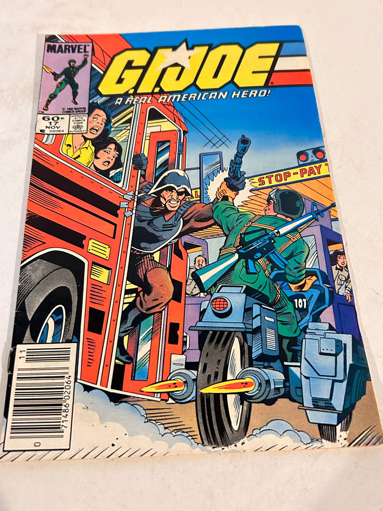 Vintage Comic Book G.I.JOE # 17 (1 of 2)