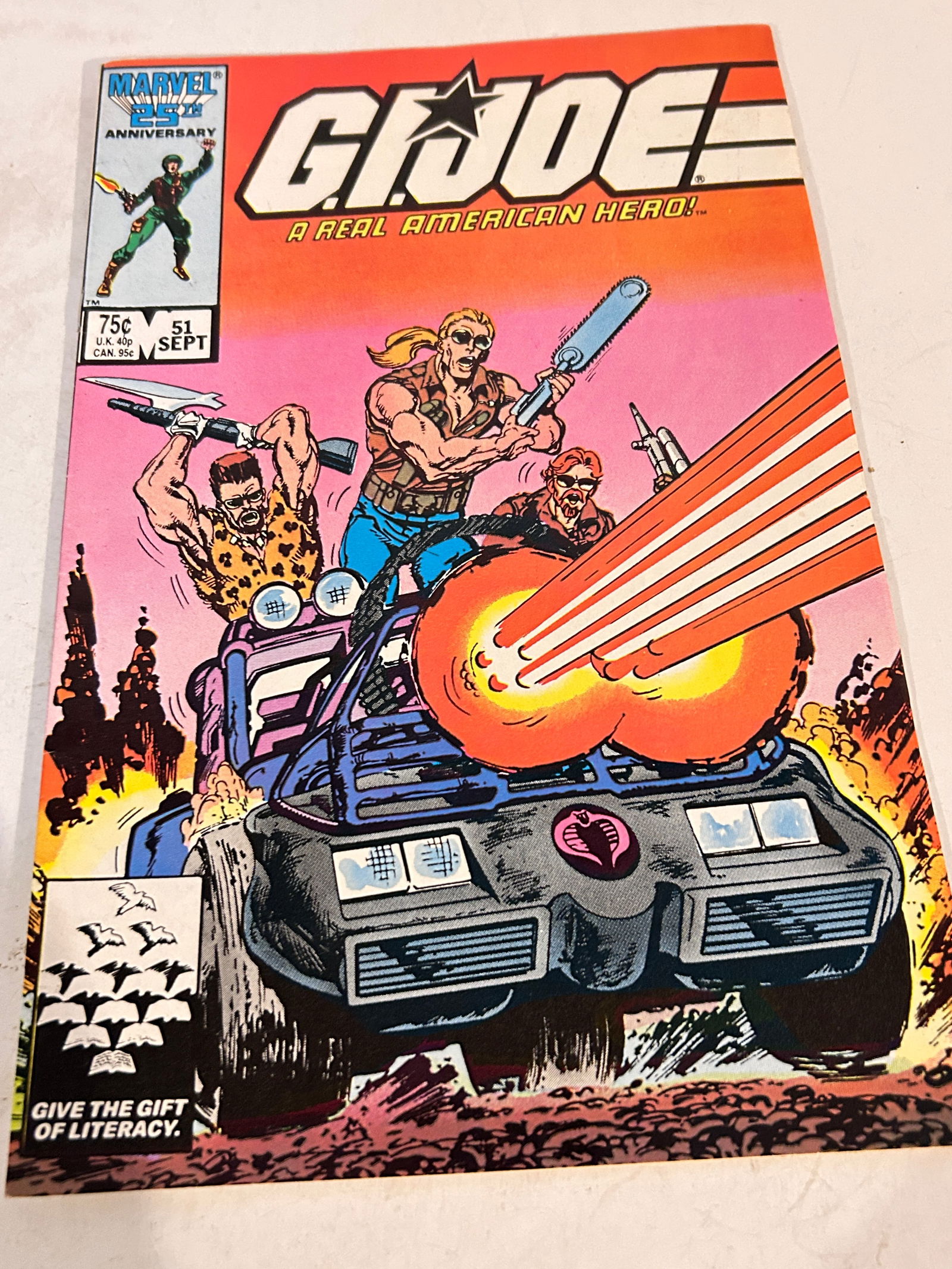 Vintage Comic Book G.I.JOE # 51 (1 of 2)