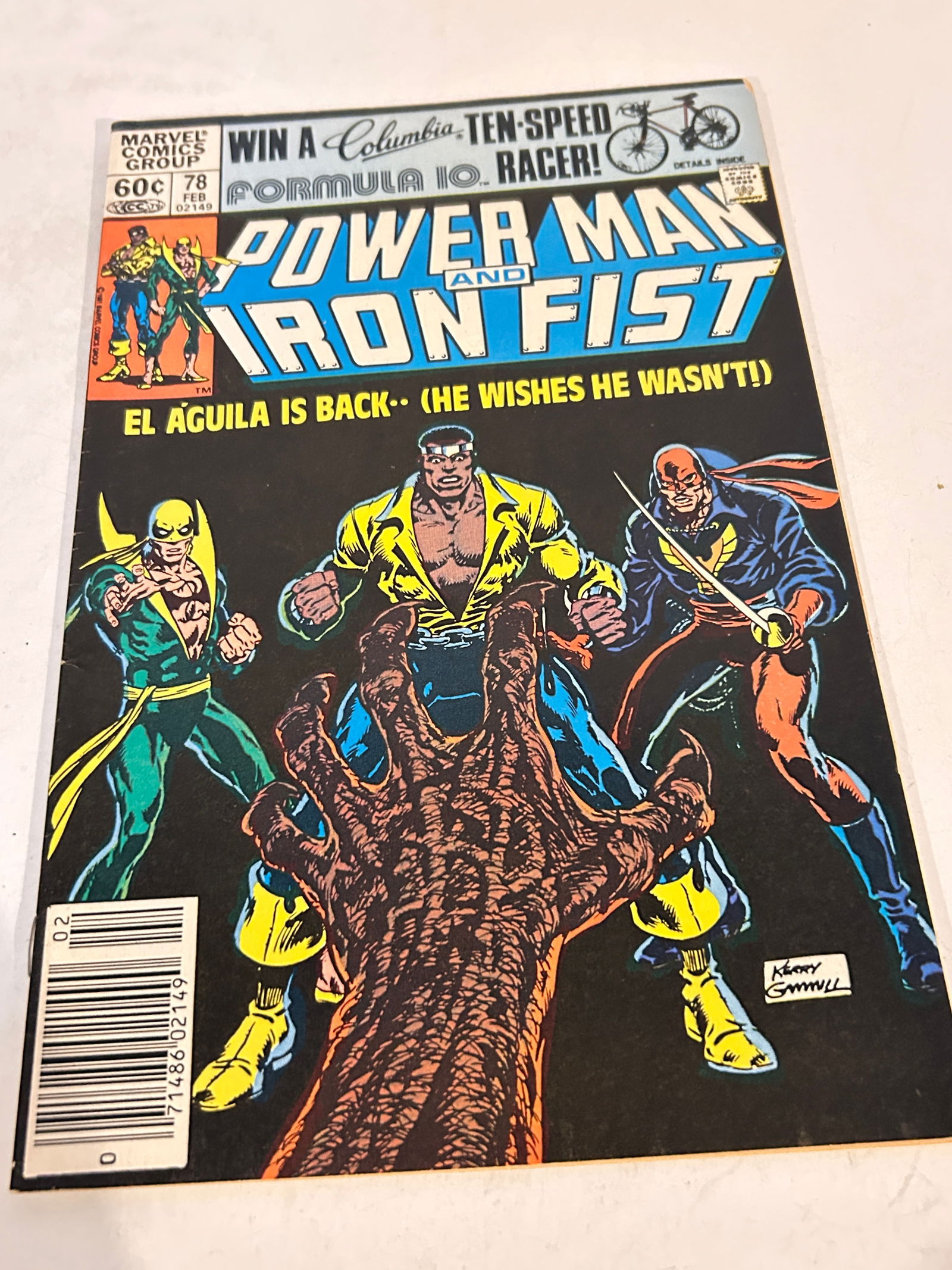 Vintage Comic Book Power Man & Iron Fist # 78 (1 of 2)
