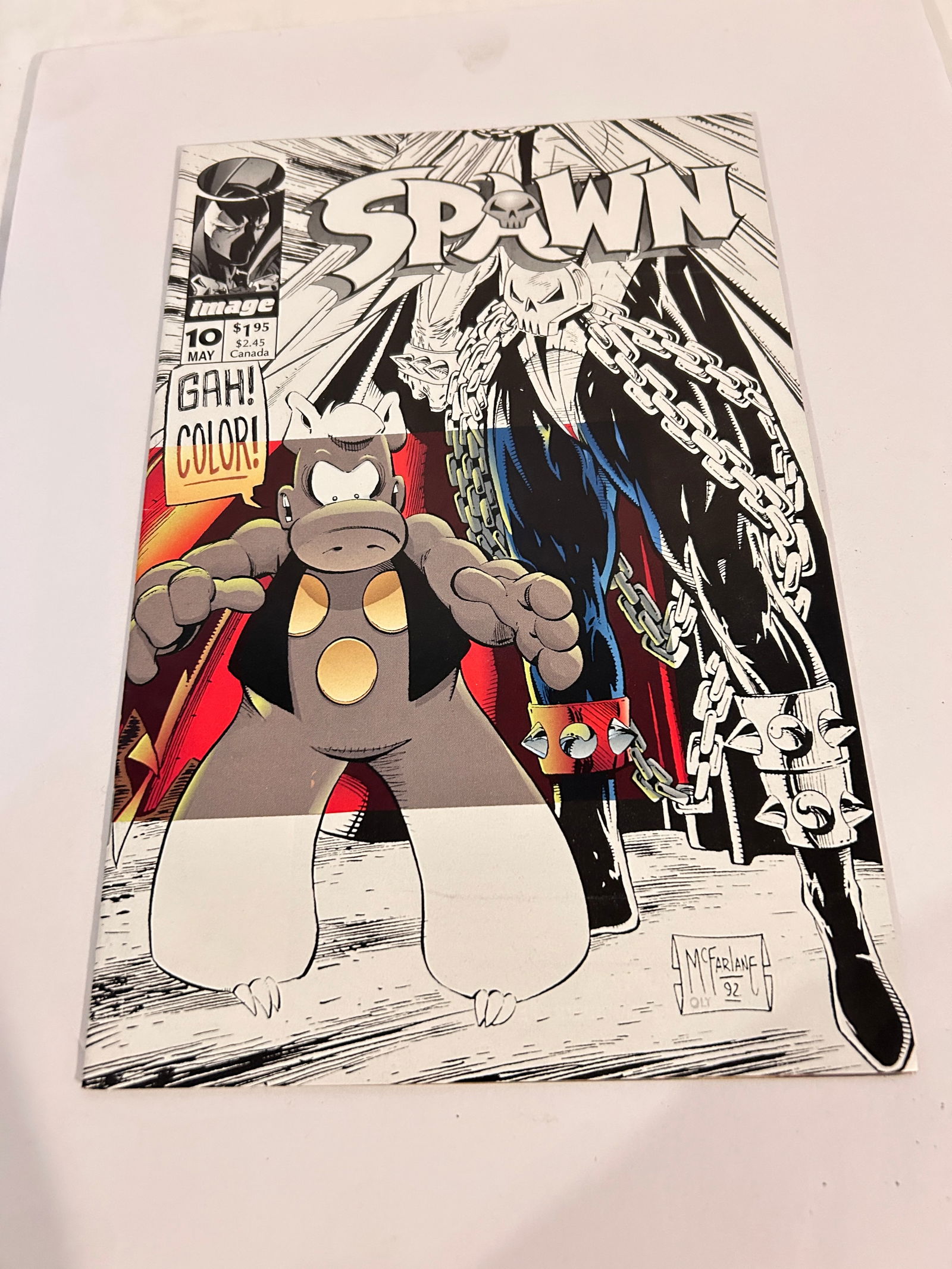 Vintage Comic Book # 10 Spawn (1 of 2)
