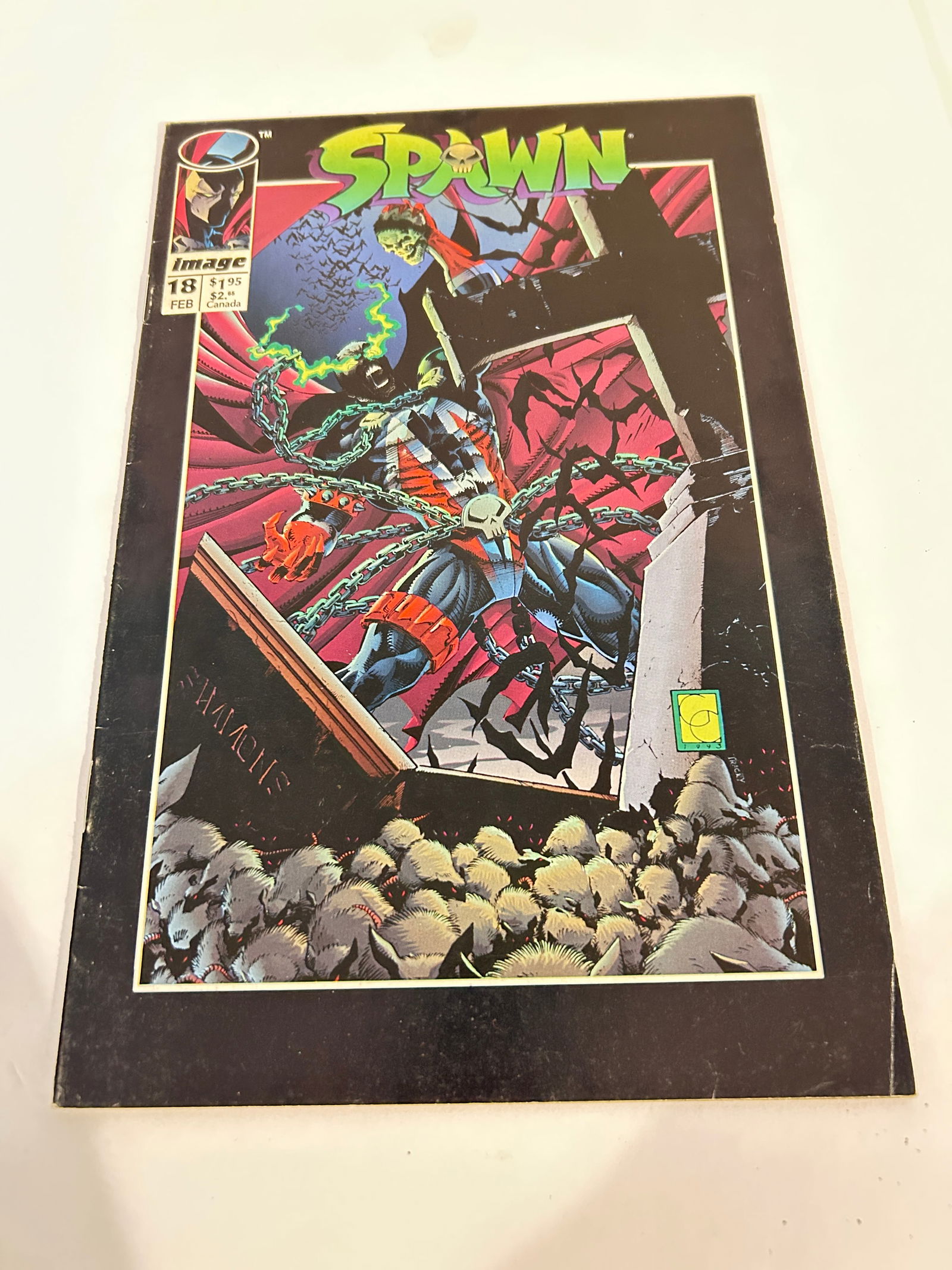 Vintage Comic Book # 18 Spawn (1 of 2)