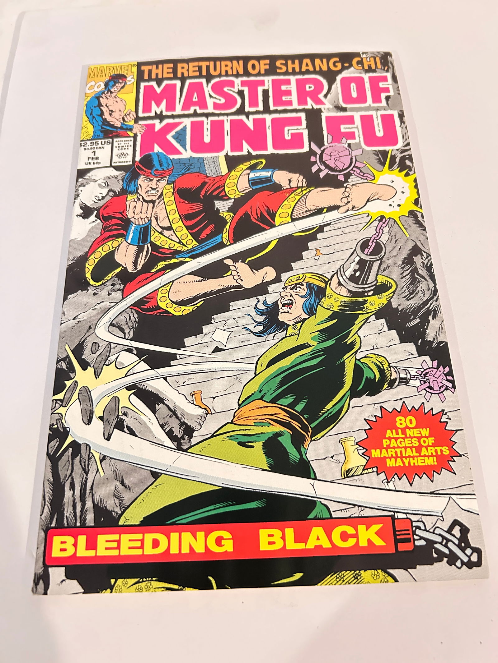 Vintage Comic Book # 1 Master of Kung Fu (1 of 2)