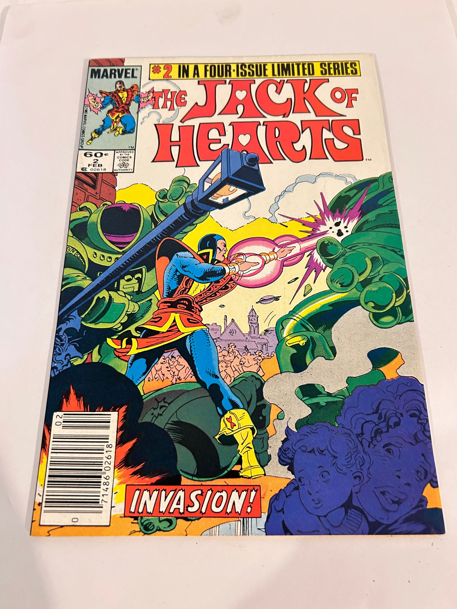 Vintage Comic Book # 2 Jack of Hearts (1 of 2)
