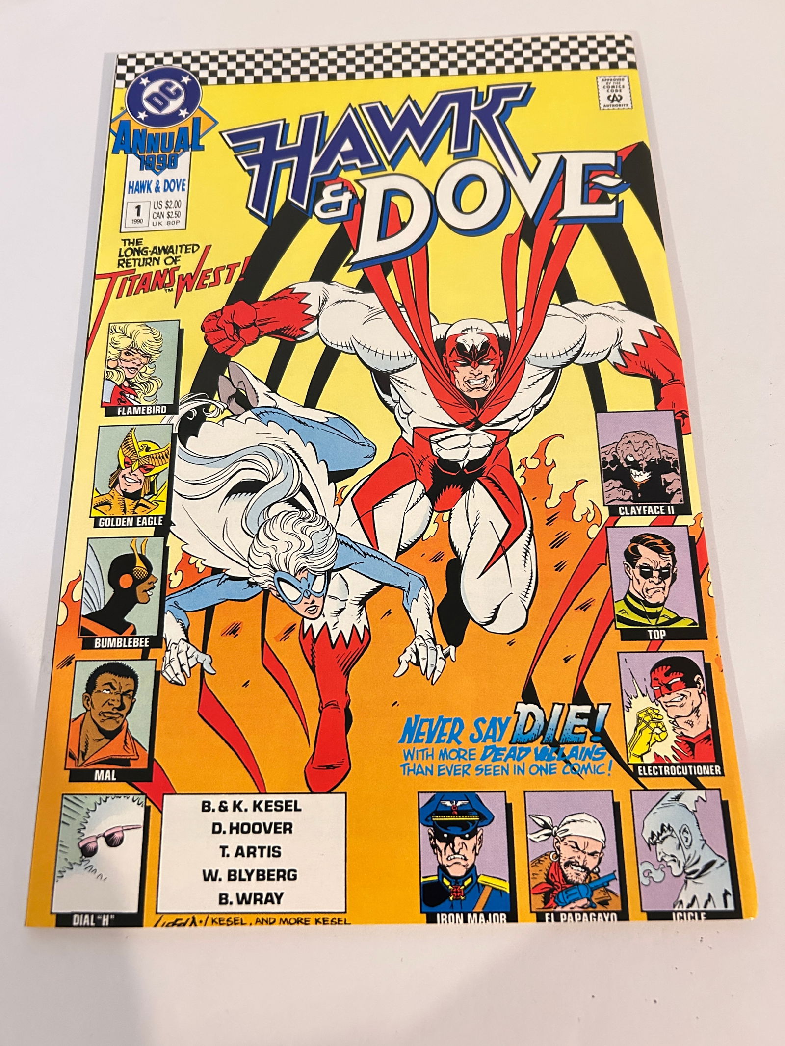 Vintage Comic Book # 1 Hawk & Dove (1 of 2)