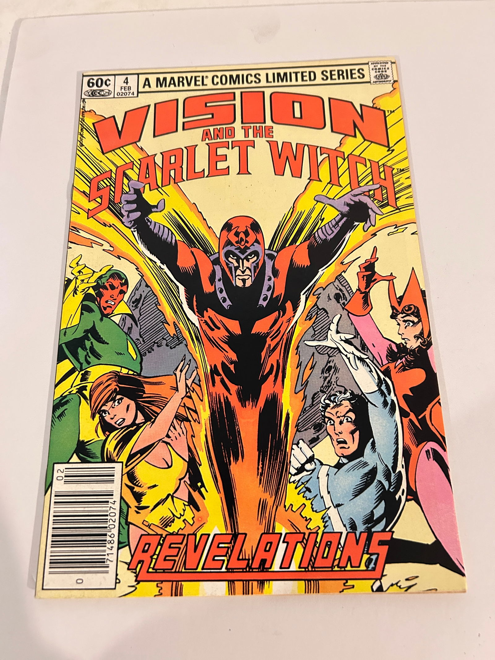 Vintage Comic Book # 4 Vision and the Scarlet Witch (1 of 2)