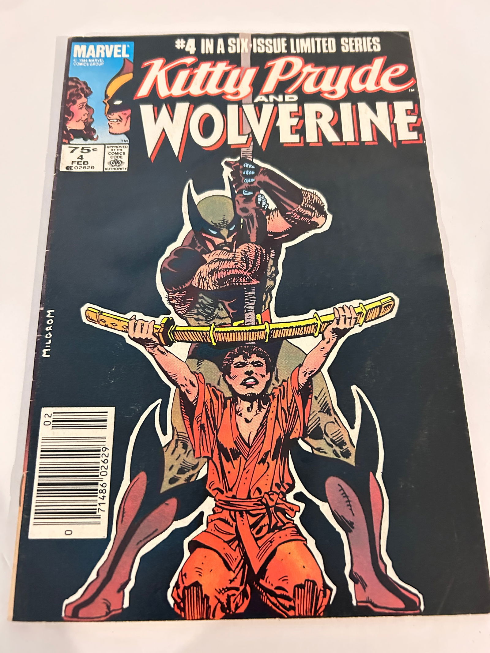 Vintage Comic Book Kitty Pride & Wolverine #  4 (1 of 2)