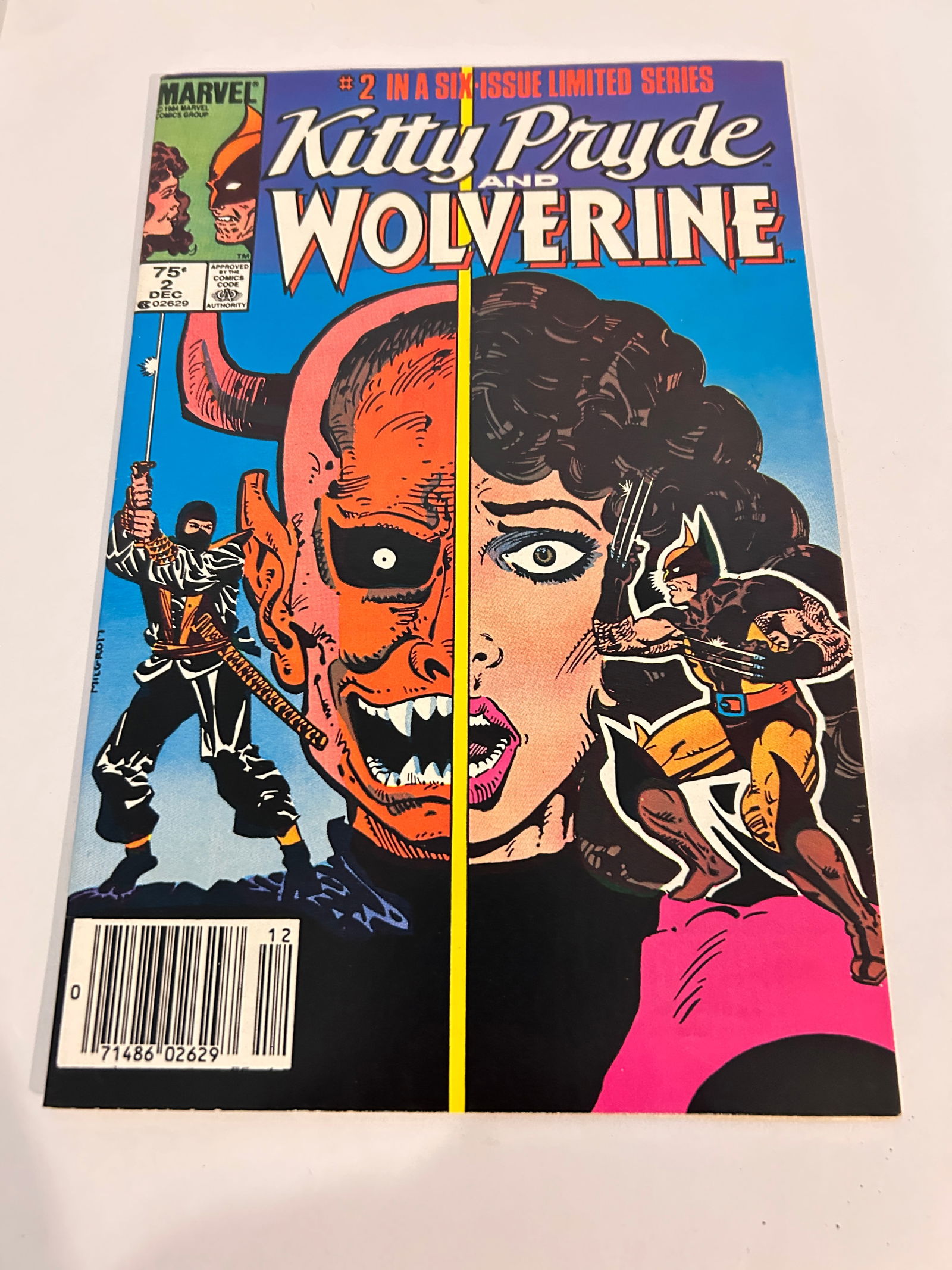 Vintage Comic Book Kitty Pride & Wolverine #  2 (1 of 2)