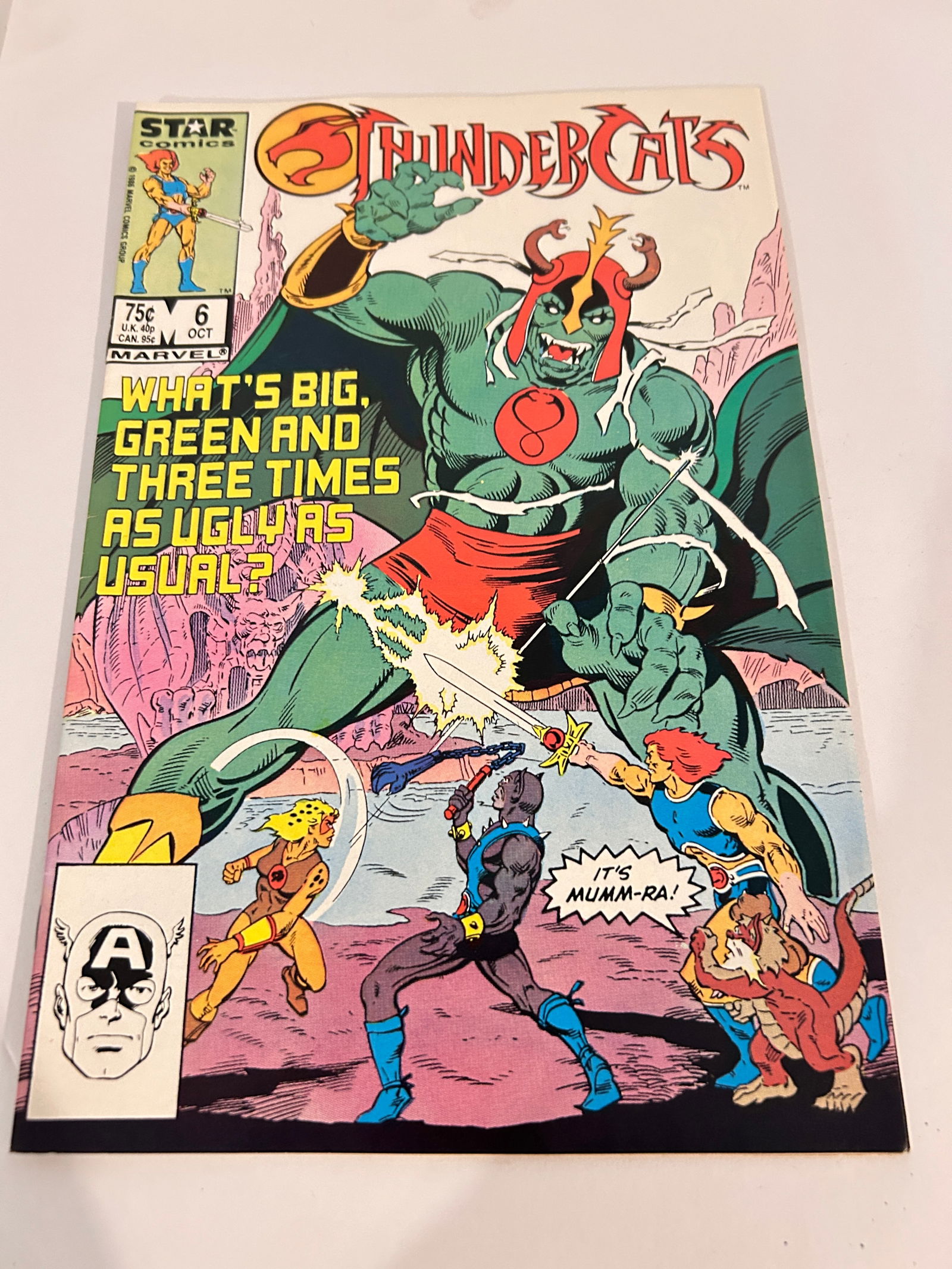 Vintage Comic Book Thundercats # 6 (1 of 2)