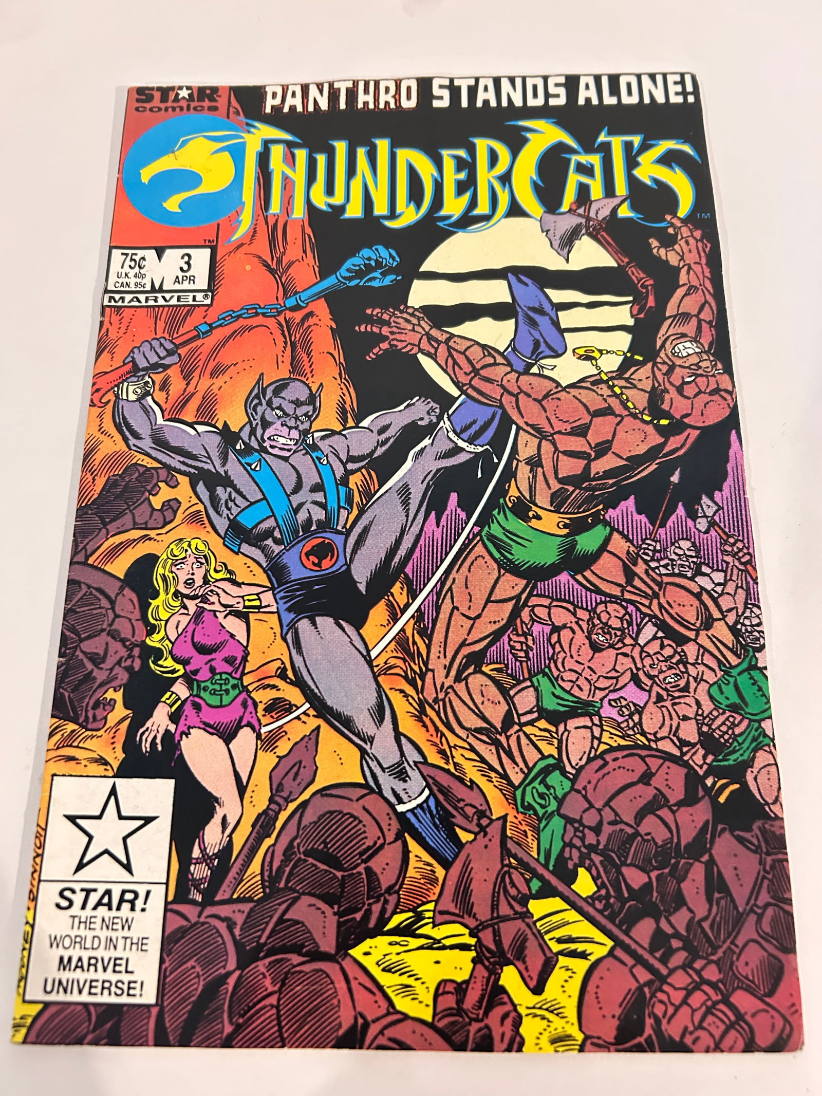 Vintage Comic Book Thundercats # 3 (1 of 2)