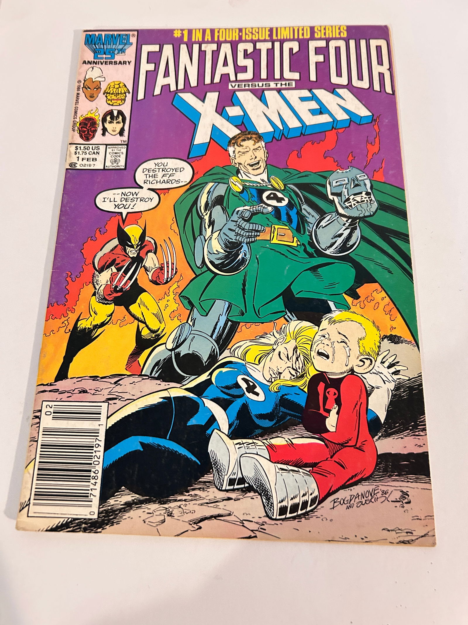 Vintage Comic Book # 1 Fantastic Four Versus X-Men (1 of 2)