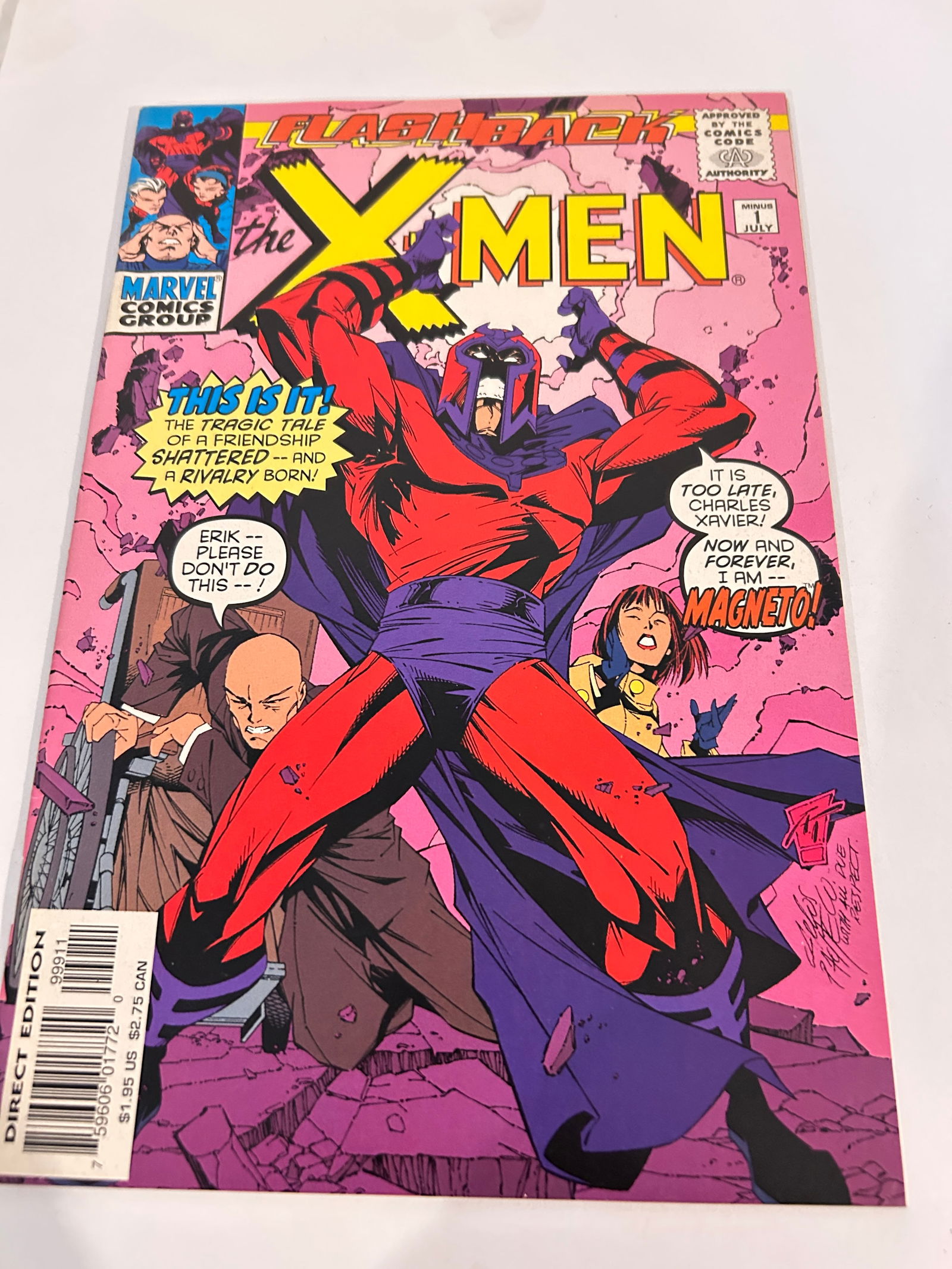 Vintage Comic Book Flash back X-Men # 1 (1 of 2)