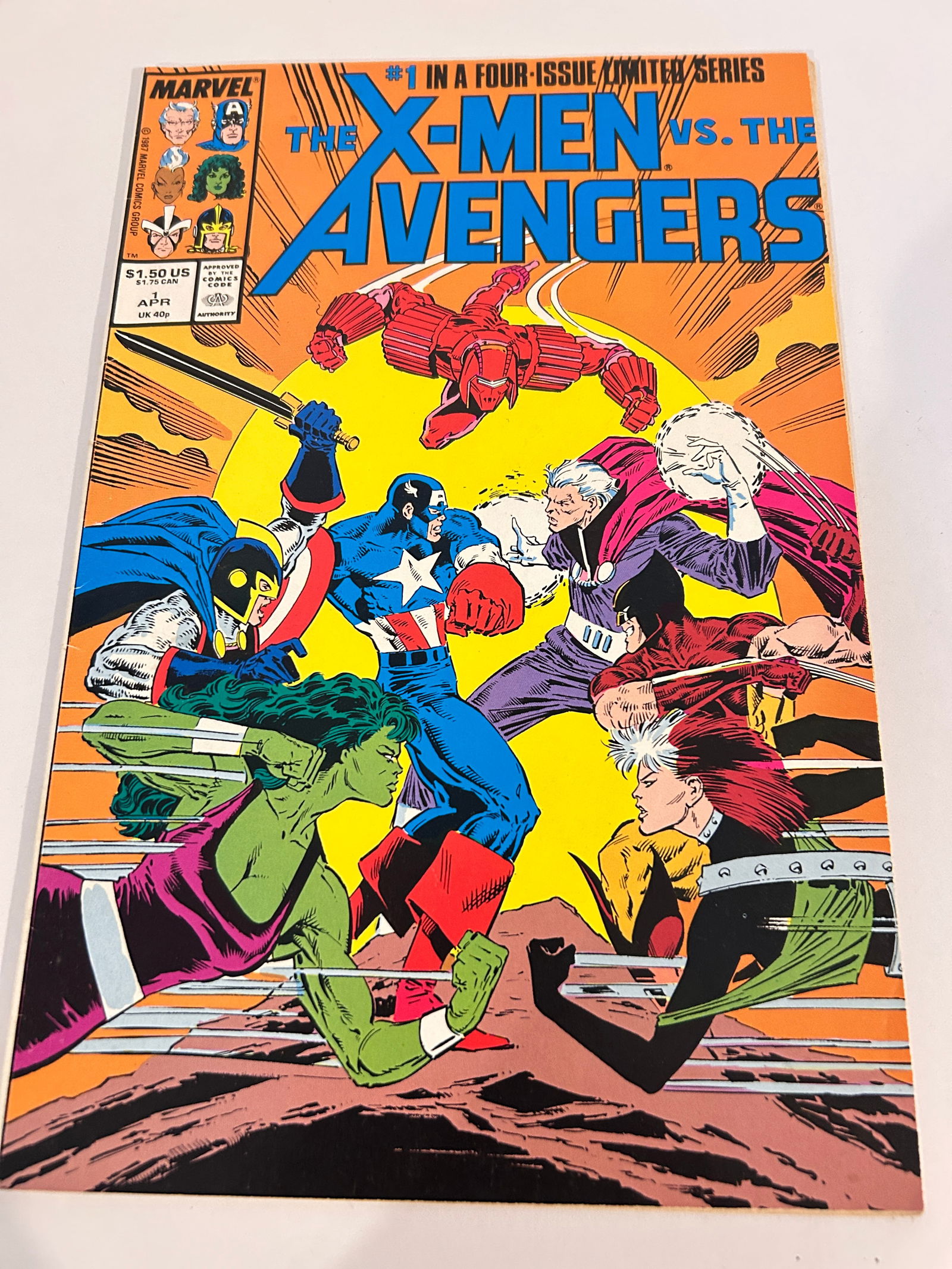 Vintage Comic Book # 1 X-Men vs Avengers (1 of 2)