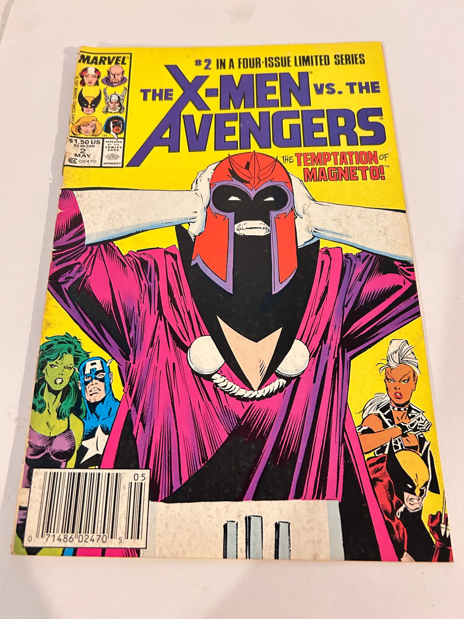 Vintage Comic Book # 2 X-Men vs Avengers (1 of 2)