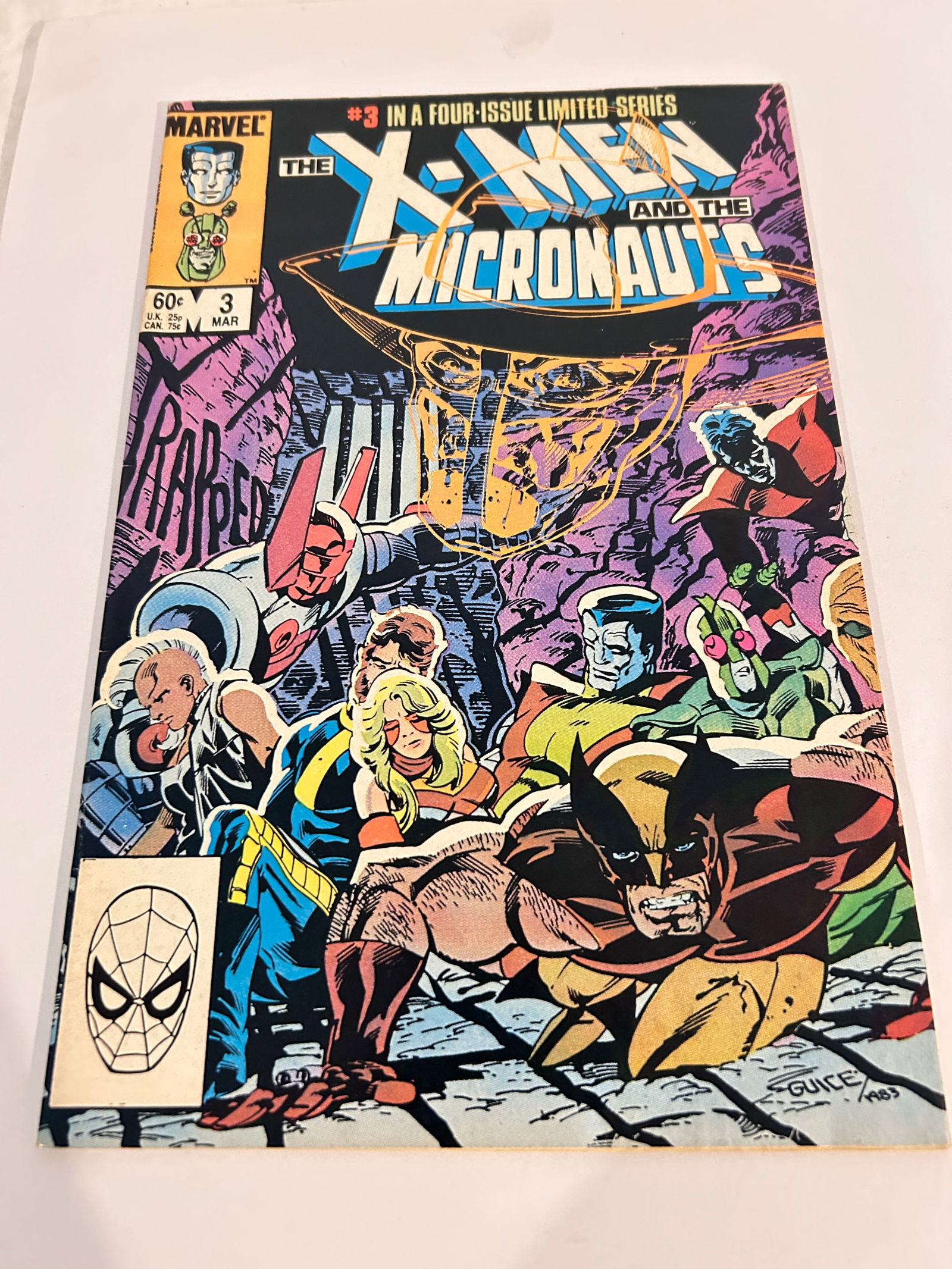 Vintage Comic Book # 3 X-Men & the Micronauts (1 of 2)