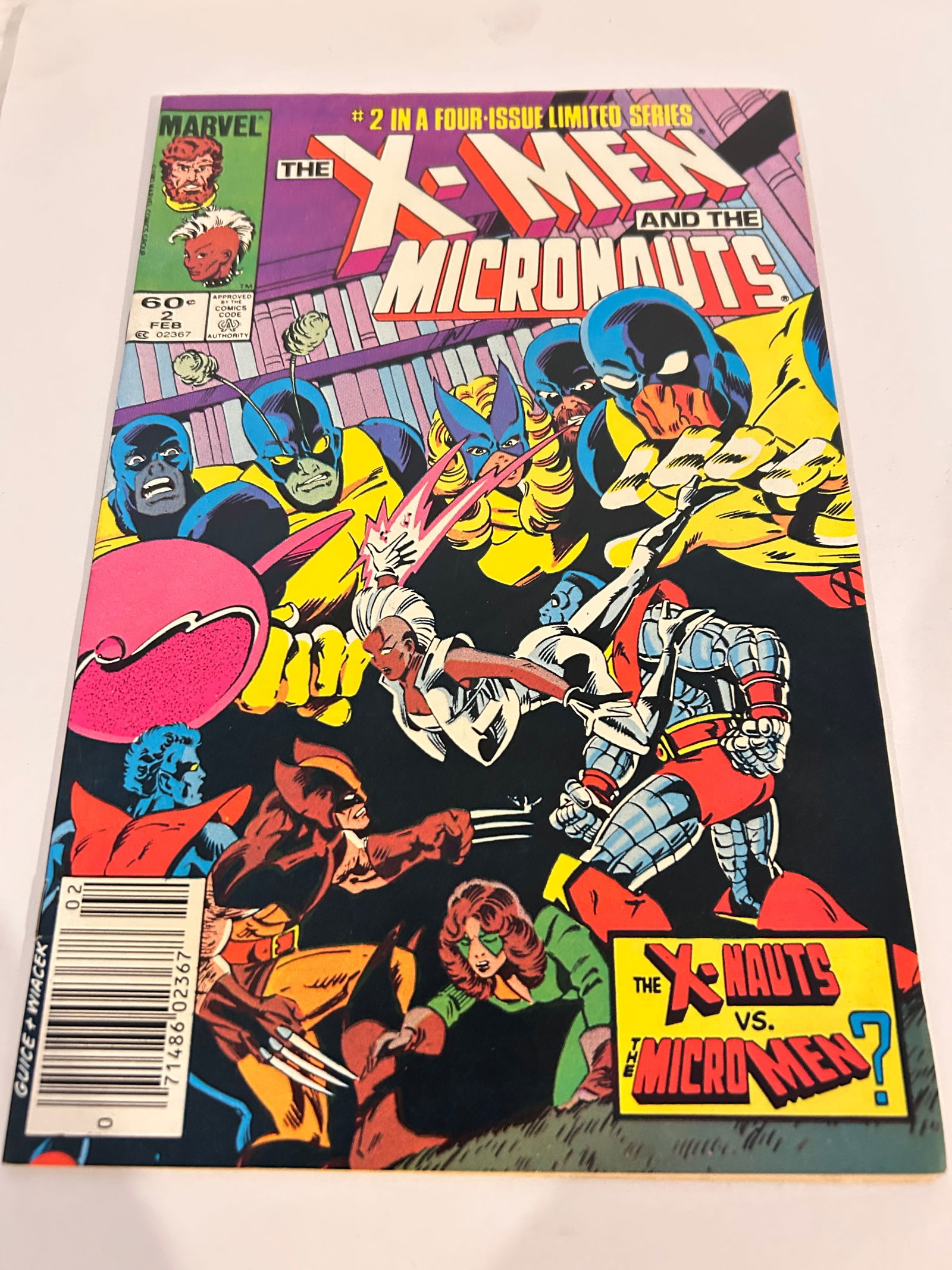 Vintage Comic Book # 2 X-Men & the Micronauts (1 of 2)