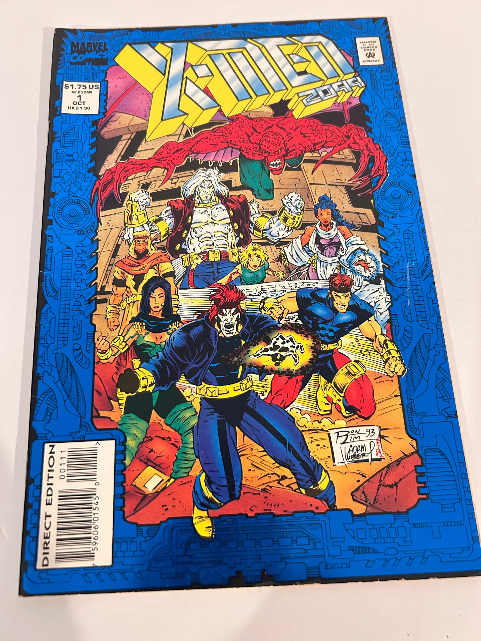 Vintage Comic Book # 1 X-Men 2099 (1 of 2)