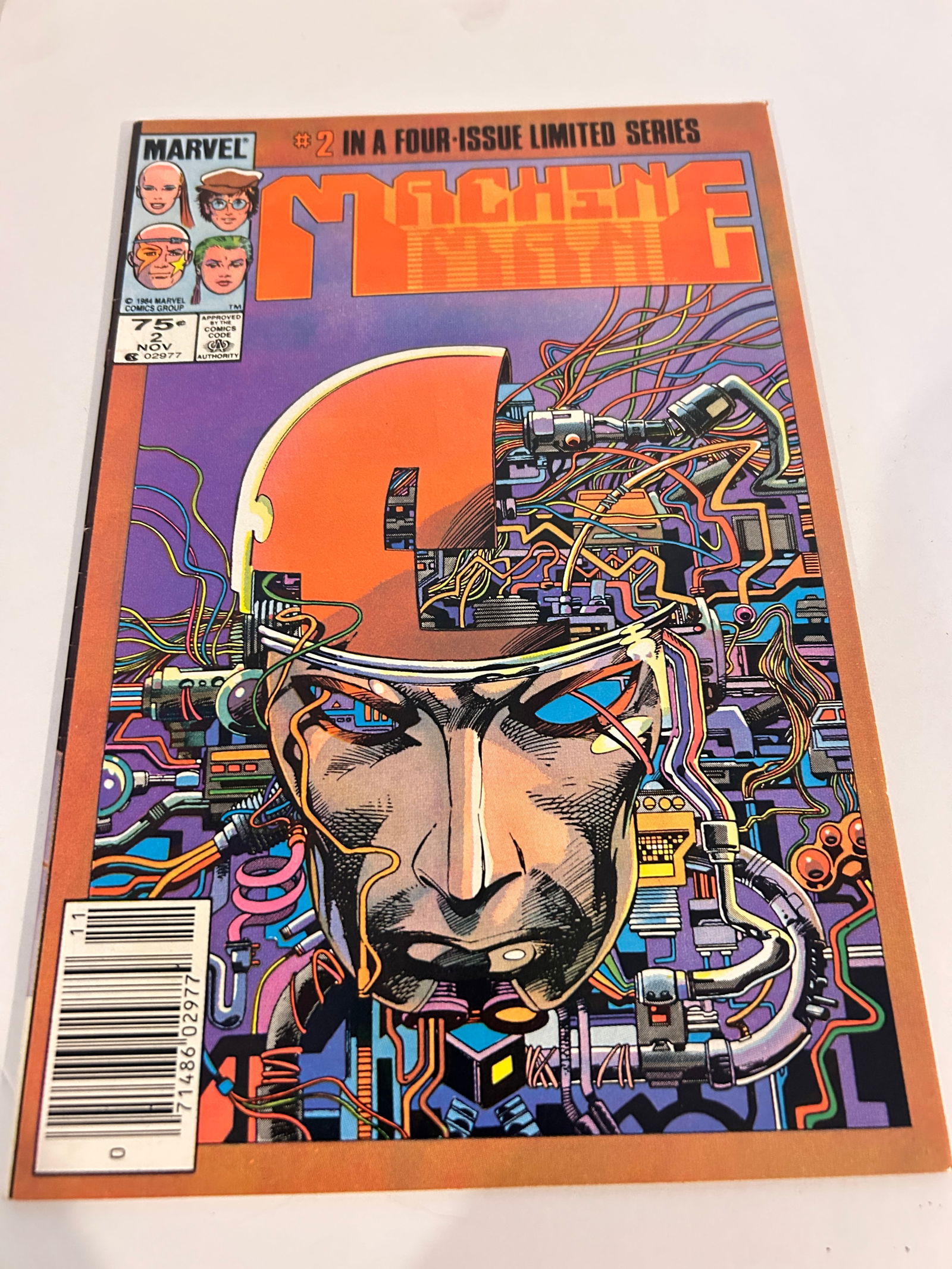 Vintage Comic Book # 2 Machine Man (1 of 2)