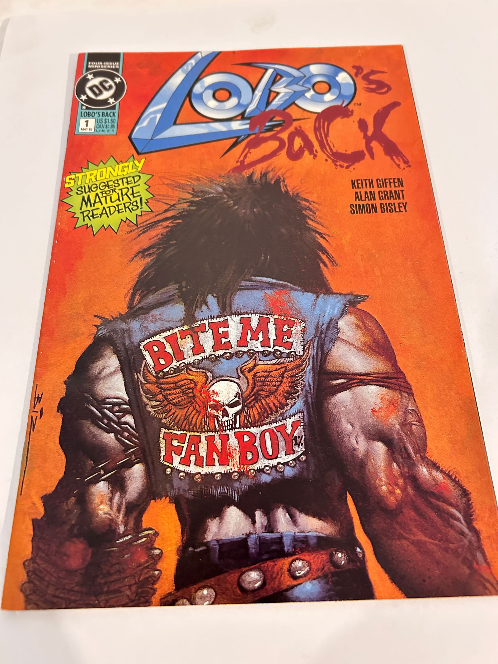 Vintage Comic Book # 1 Lobos Back (1 of 2)