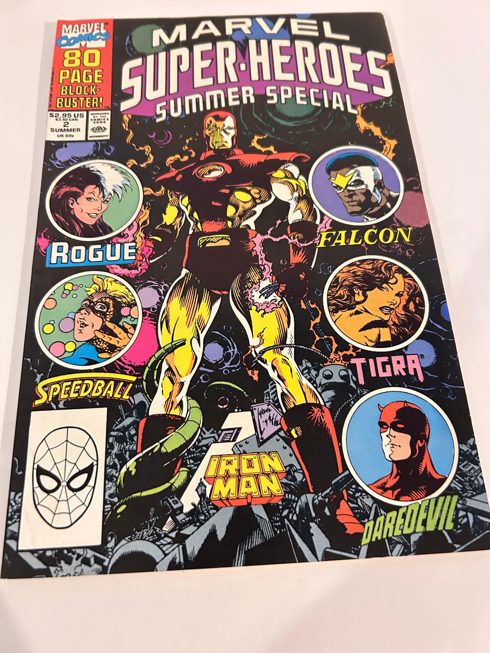 Vintage Comic Book Marvel Super Heroes # 2 Summer Special (1 of 2)