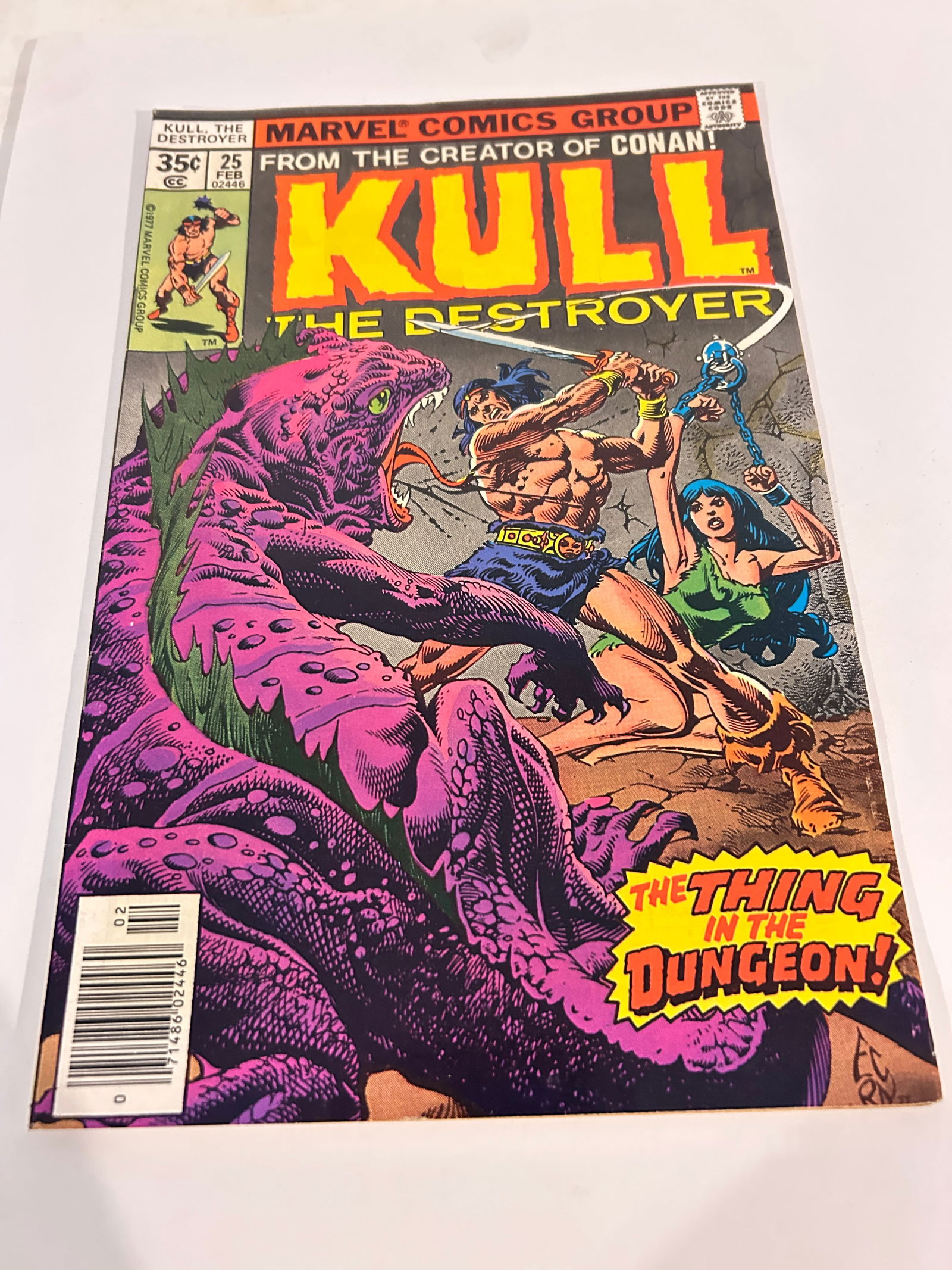 Vintage Comic Book Kull # 25 (1 of 2)