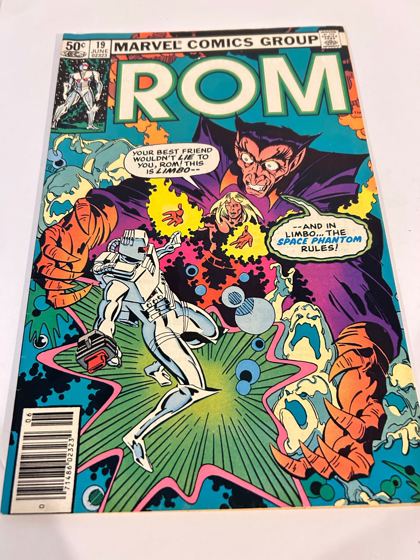 Vintage Comic Book Rom # 19 (1 of 2)