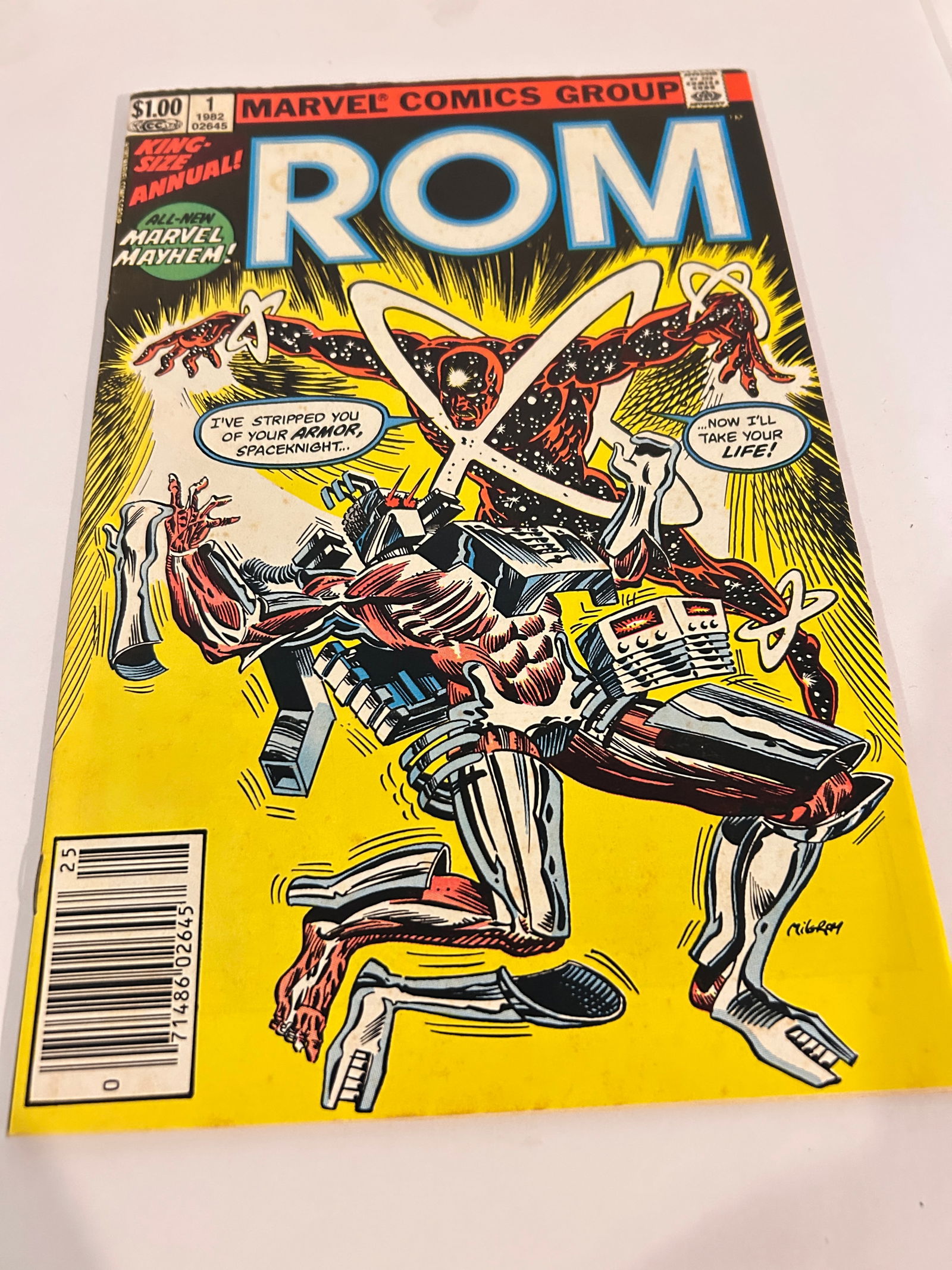 Vintage Comic Book Rom # 1 King Size Annual (1 of 2)