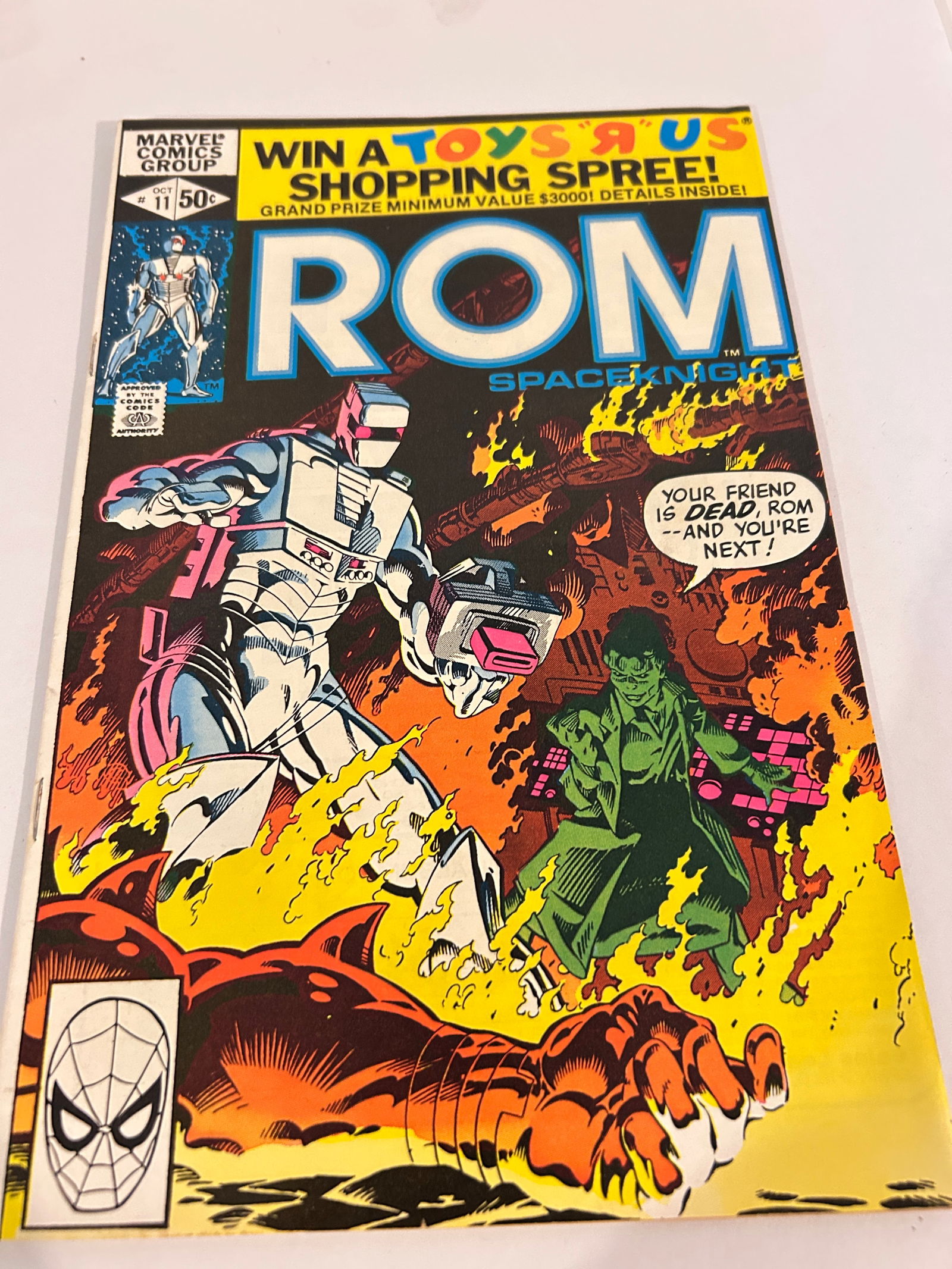Vintage Comic Book Rom Spaceknight # 11 (1 of 2)