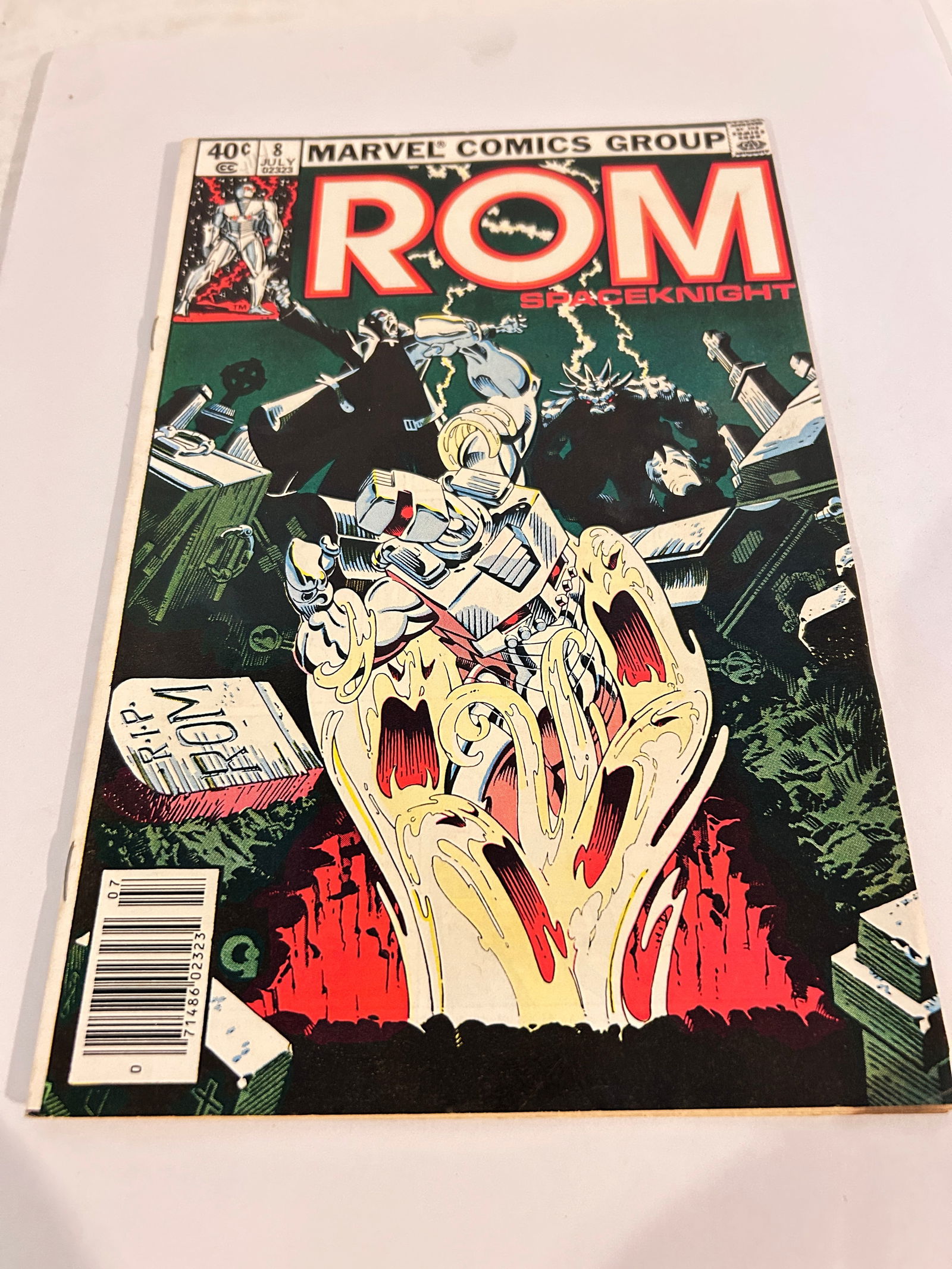 Vintage Comic Book Rom Spaceknight # 8 (1 of 2)