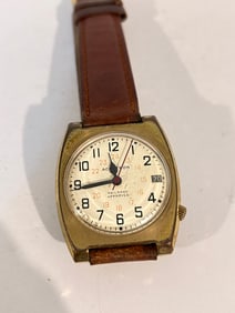 Vintage Bulova Railroad Approved Accutron Working Mens Wristwatch