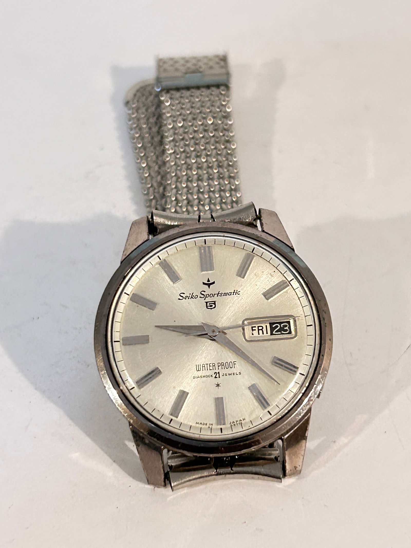 Vintage Seiko 5 Sportsmatic 21 jewel working Automatic 1964 watch (1 of 8)