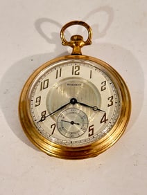 Vintage Colonial Waltham 17 Jewels working Pocket Watch