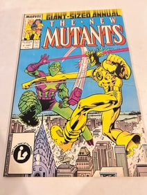 Vintage Comic Book The New Mutants # 3 Annual