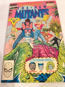Vintage Comic Book The New Mutants # 5 Annual