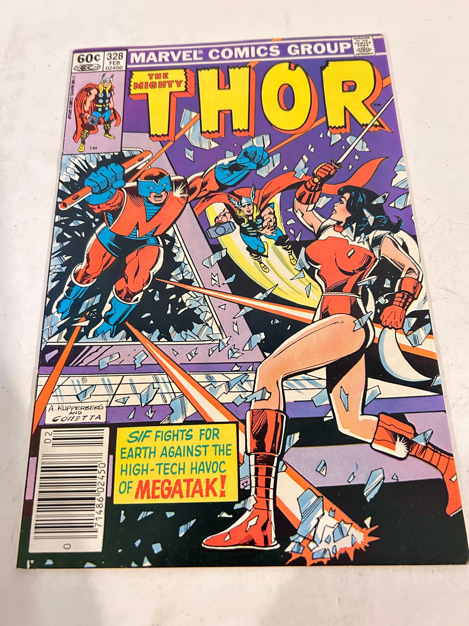 Vintage Comic Book The Mighty Thor # 328: Vintage Comic Book The Mighty Thor # 328 Please view all photos as they are part of the description and condition of this Item, Feel free to contact me with questions or picture requests! Used Item AS