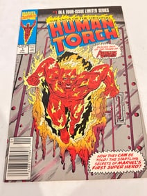 Vintage Comic Book Human Torch # 1