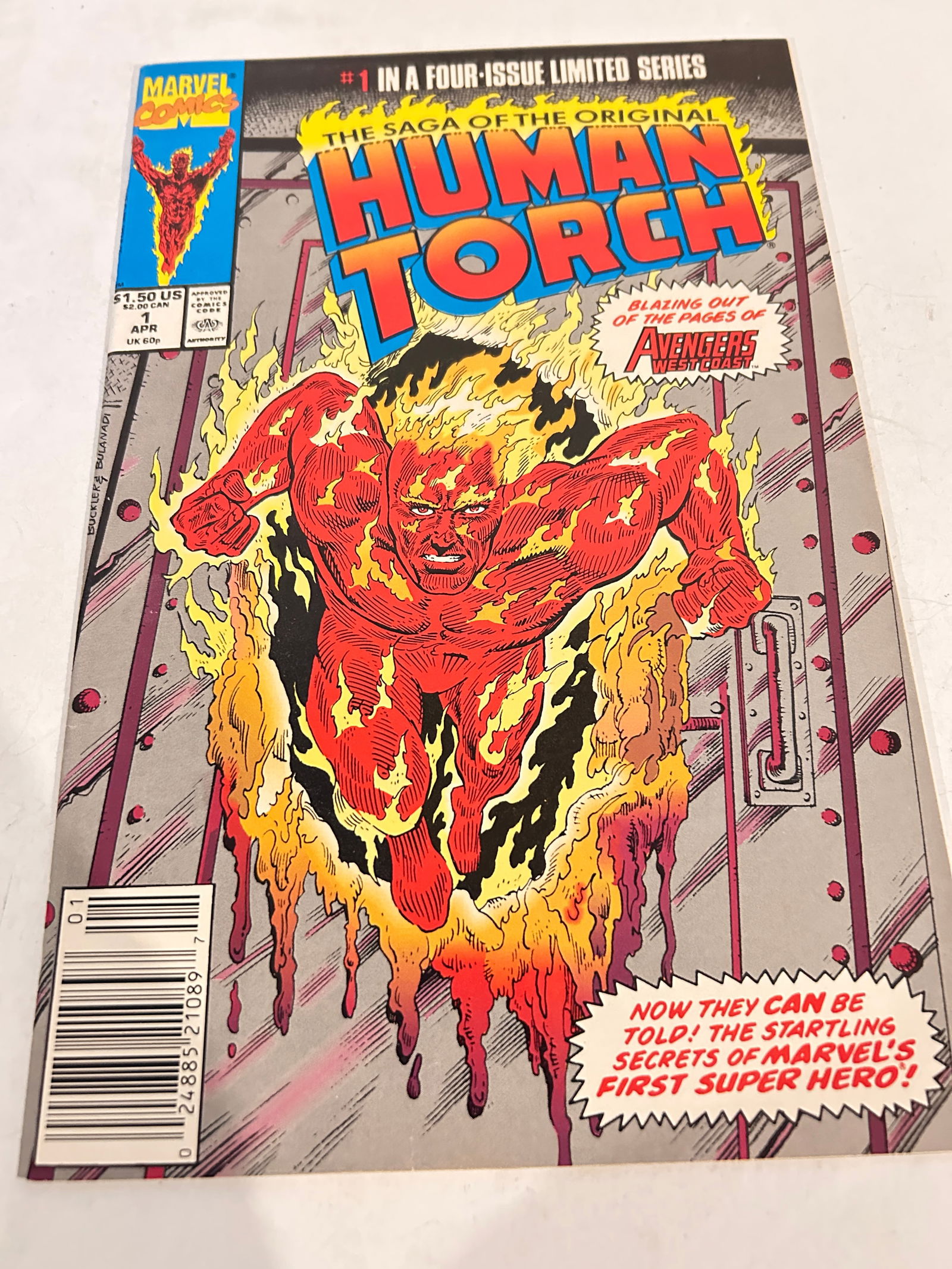 Vintage Comic Book Human Torch # 1 (1 of 2)