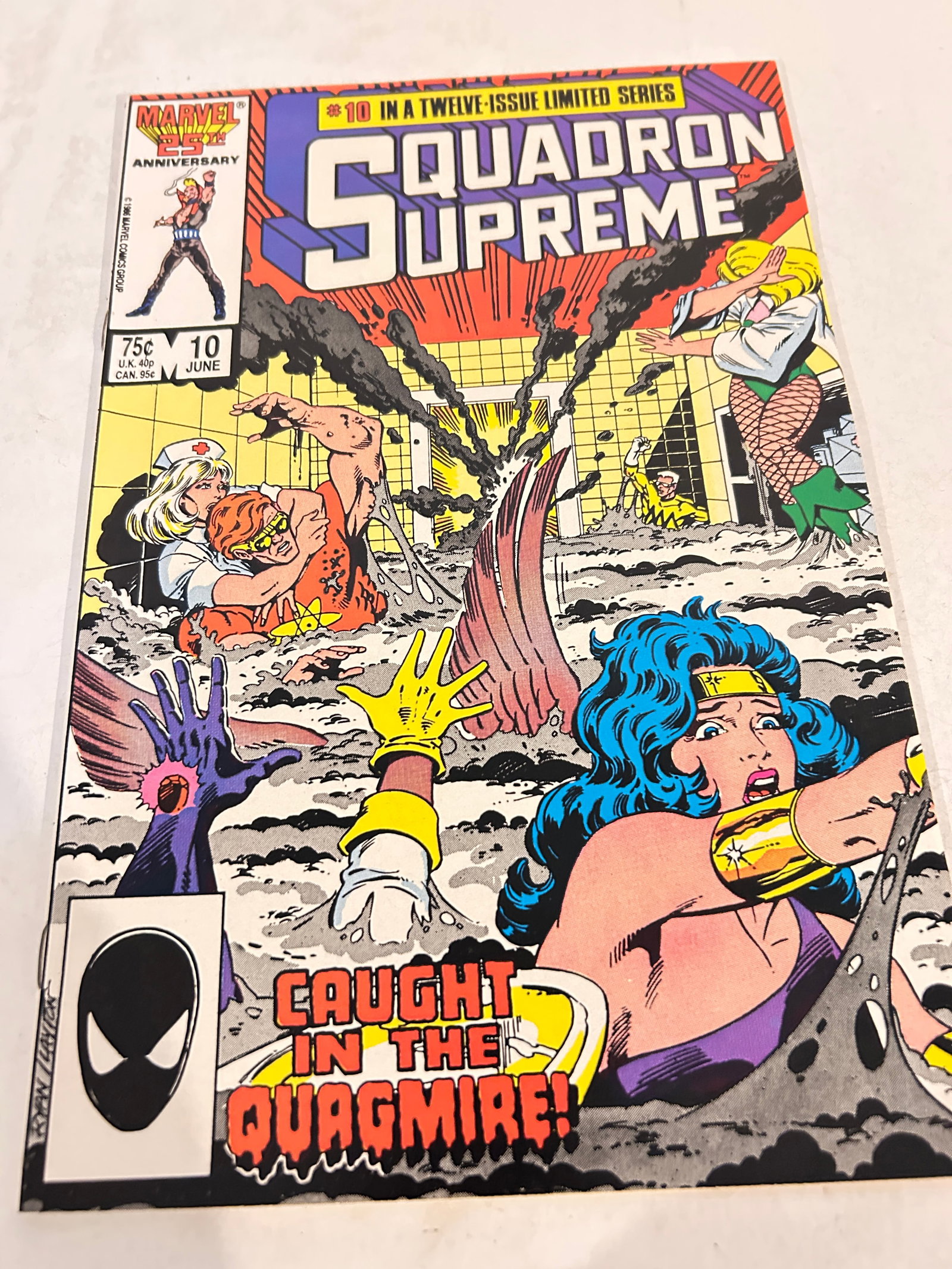 Vintage Comic Book Squadron Supreme # 10: Vintage Comic Book Squadron Supreme # 10 Please view all photos as they are part of the description and condition of this Item, Feel free to contact me with questions or picture requests! Used Item AS