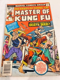 Vintage Comic Book Master Of Kung Fu # 45