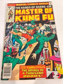 Vintage Comic Book Master Of Kung Fu # 48