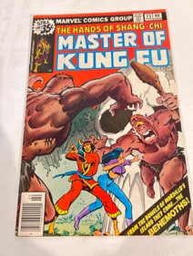 Vintage Comic Book Master Of Kung Fu # 73
