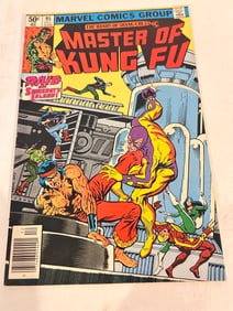Vintage Comic Book Master Of Kung Fu # 95
