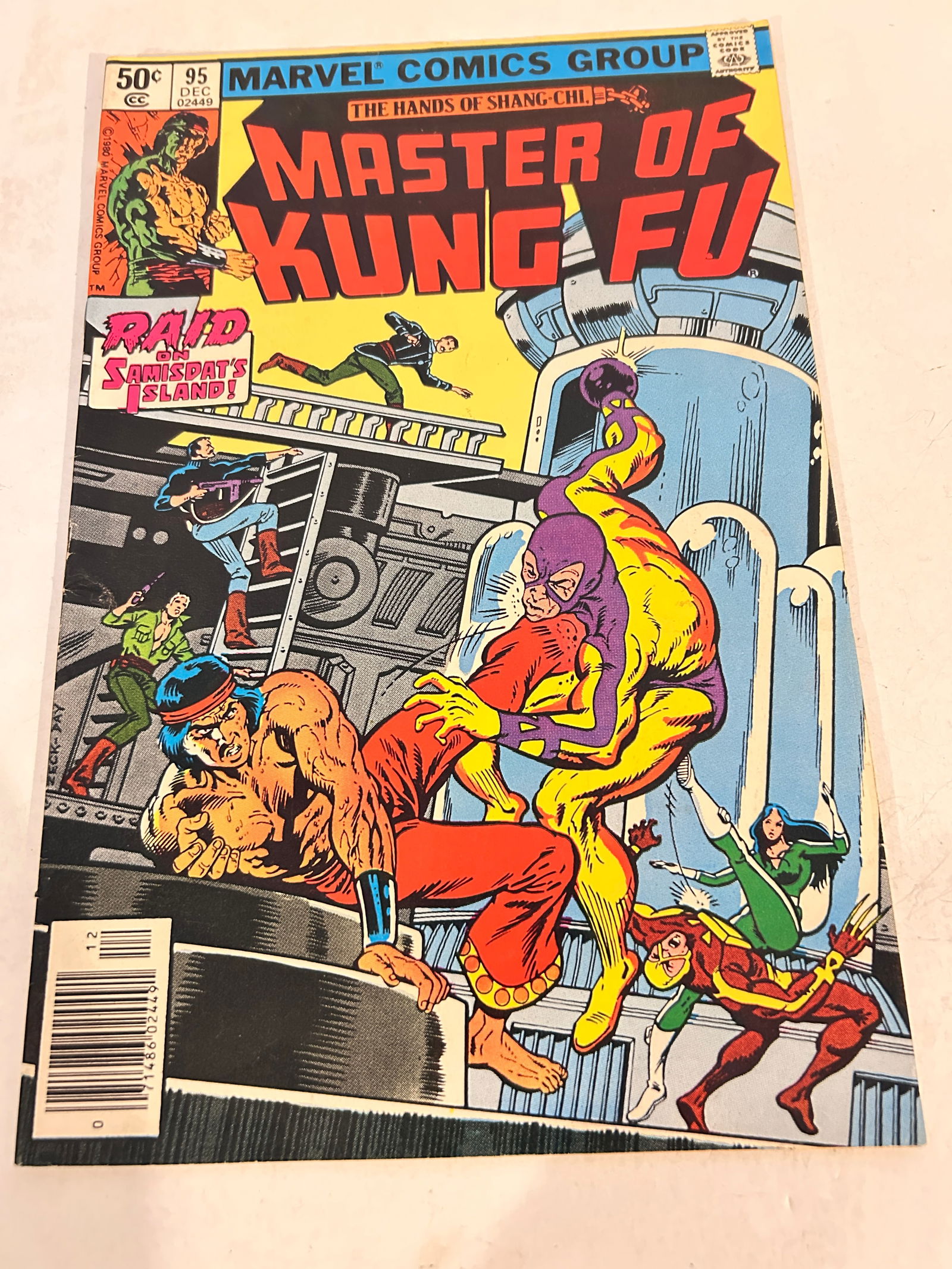 Vintage Comic Book Master Of Kung Fu # 95 (1 of 2)