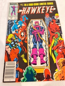 Vintage Comic Book Hawkeye # 4